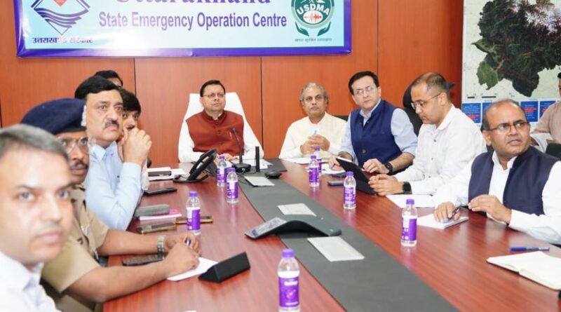 ” आपदा की घड़ी में हर पीड़ित के साथ है सरकार” – सीएम पुष्कर सिंह धामी