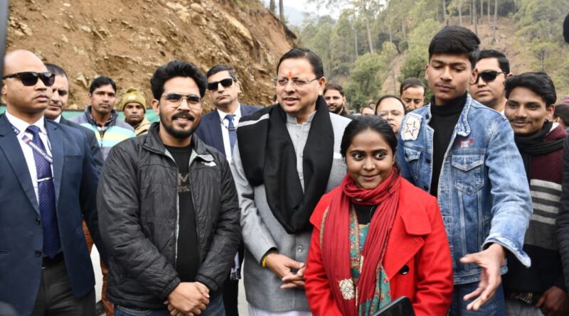 मुख्यमंत्री धामी ने किया कैंचीधाम बाईपास का स्थलीय निरीक्षण, यात्रा सीजन से पूर्व कार्य पूर्ण करने के निर्देश