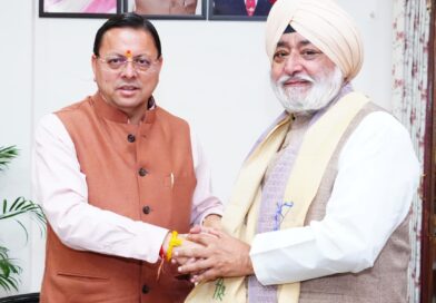 मुख्यमंत्री पुष्कर सिंह धामी से गुरुद्वारा श्री हेमकुंट साहिब प्रबंधन ट्रस्ट के अध्यक्ष नरेंद्र जीत सिंह बिंद्रा ने भेंट की।