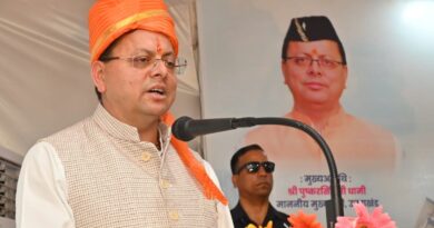 मुख्यमंत्री पुष्कर सिंह धामी ने हरिद्वार में नव निर्मित आनंद धर्मशाला ट्रस्ट का किया लोकार्पण