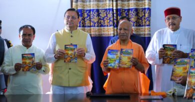 यमकेश्वर पहुंचे मुख्यमंत्री योगी आदित्यनाथ और मुख्यमंत्री पुष्कर सिंह धामी, साझा की विकास की दृष्टि