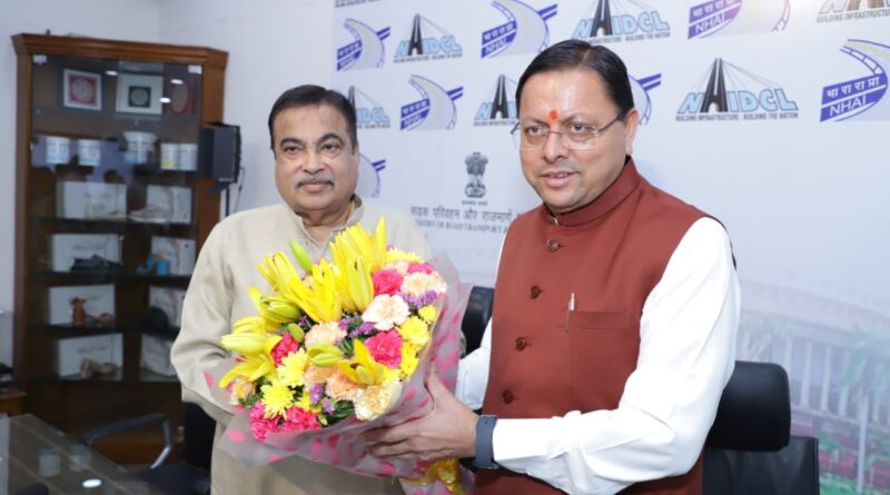 राज्य के सड़क नेटवर्क को सशक्त बनाने के लिए मुख्यमंत्री ने केन्द्रीय मंत्री की अध्यक्षता में आयोजित बैठक किया प्रतिभाग