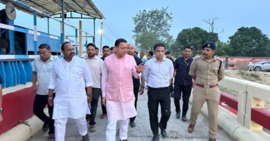 मुख्यमंत्री पुष्कर सिंह धामी ने खटीमा के लोहियाहेड वाटर बाईपास का किया स्थलीय निरीक्षण