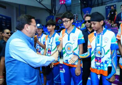 ’एशियन ओपन शॉर्ट ट्रैक स्पीड स्केटिंग ट्रॉफी का मुख्यमंत्री धामी ने किया शुभारंभ’