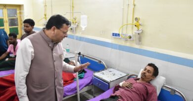 मायापुर टनल हादसा :  सीएम धामी ने अस्पताल पहुंचकर घायल श्रमिकों का जाना हाल