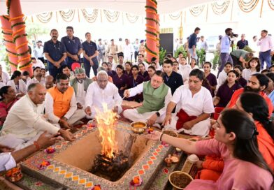 मुख्यमंत्री पुष्कर सिंह धामी ने हरिद्वार में प्रथम पतंजलि आयुर्वेद गुरुकुलम् का किया शुभारंभ