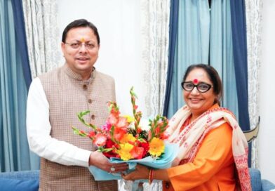 मुख्यमंत्री धामी से विधानसभा अध्यक्ष ऋतु खण्डूडी भूषण ने की भेंट